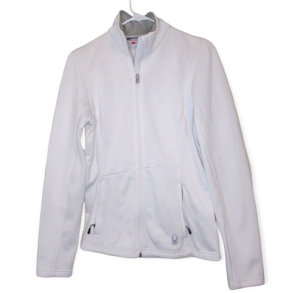 Spyder Core Endure Full Zip Jacket White Size Medium - Picture 1 of 8